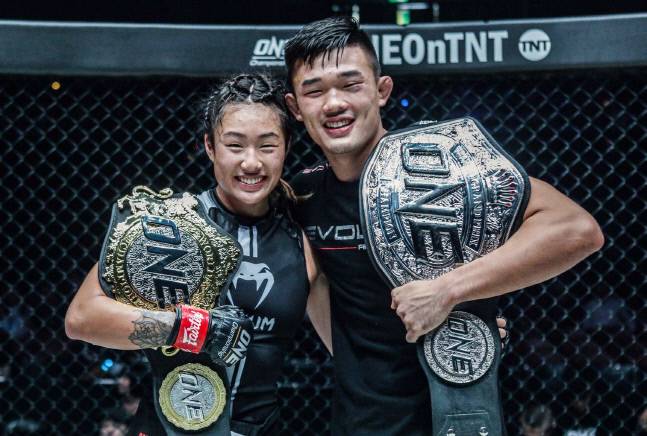 안젤라 리와 크리스천 리. 사진 | 원챔피언십