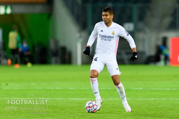카세미루(레알마드리드). 게티이미지코리아