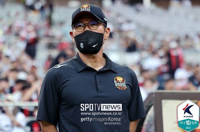 ▲ 안익수 FC서울 감독. ⓒ한국프로축구연맹