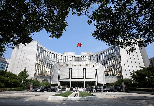 중국 중앙은행인 인민은행. /로이터 뉴스1