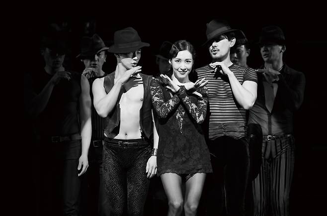 Tiffany Young of Girls‘ Generation plays Roxie Park in “Chicago.” (Seensee Company)