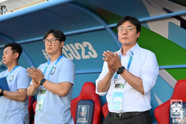 23세 이하 축구대표팀 감독 황선홍. 사진｜대한축구협회