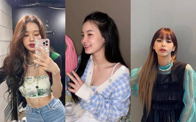 클래식한 디자인의 진주 목걸이 외에도 선택의 폭은 넓다. 장원영 이하이 헤이즈 SNS