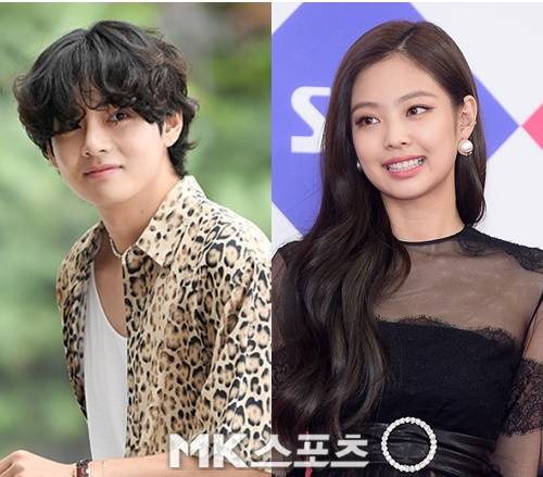방탄소년단 뷔 블랙핑크 제니 세번째 열애설 사진=천정환 기자