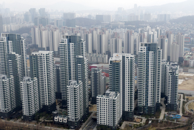 서울 강남권 내 한 신축 아파트 단지 전경. 서울경제DB