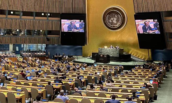 유엔 NPT 평가회의. 연합뉴스