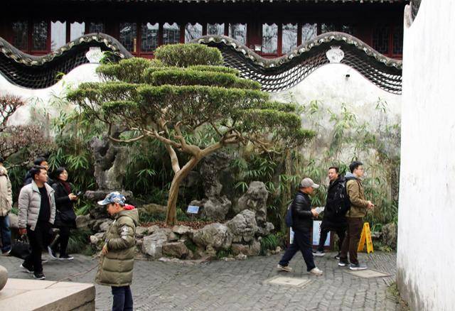 꿈틀거리는 용의 몸을 형상화한 예원의 용장. ⓒ최종명