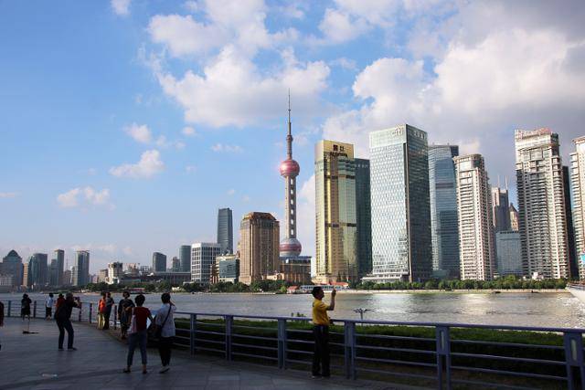 와이탄에서 바라본 동방명주. ⓒ최종명