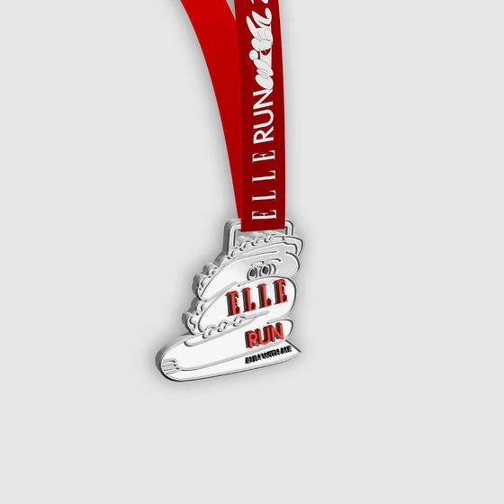 ‘엘르런’ 기념 굿즈(메달). [사진 엘르]