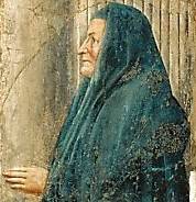 마사초, 성 삼위일체(일부 확대), 1424~1427