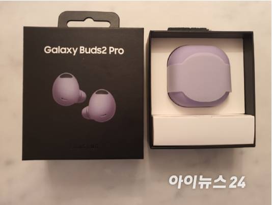 갤럭시버즈2 프로. [사진=장유미 기자]