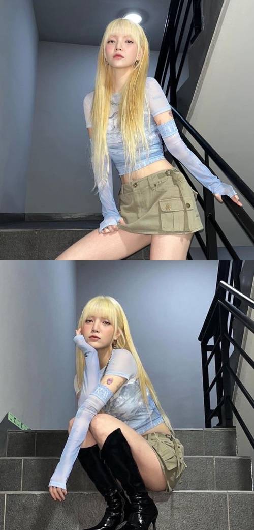 AOA 출신 지민이 사진을 공개했다. 사진=지민 SNS