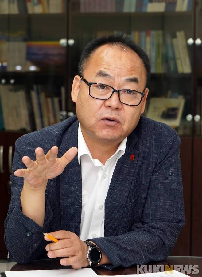 안수민 국민건강보험공단 서울강원지역본부장. &nbsp; 사진=박효상 기자