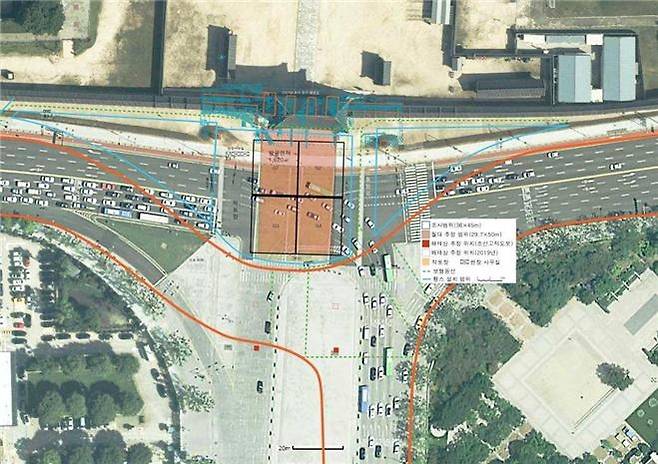 2022년 발굴조사 계획도 [문화재청 제공. 재판매 및 DB 금지]