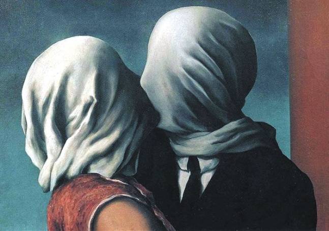 르네 마그리트, 연인(2), MoMA, 1928