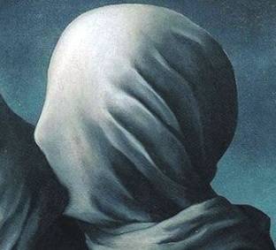 르네 마그리트, 연인(2·일부), MoMA, 1928