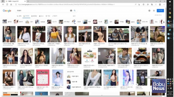 구글에서 '호불호'를 검색했을 때 나오는 이미지 결과. ⓒ정치하는엄마들