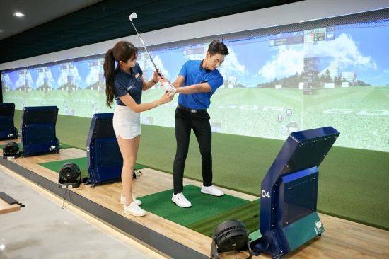 골프존 GDR아카데미. 사진제공=골프존