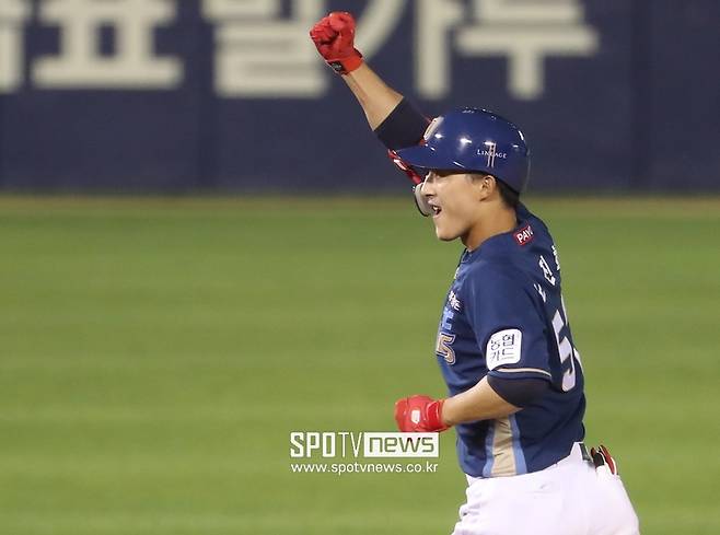 ▲ 후반기 들어 NC 다이노스 노진혁의 타격감이 조금씩 살아나고 있다. ⓒ곽혜미 기자