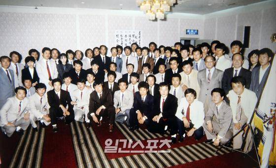 [프로야구사] 1987년 청보 해단식/IS포토(외부자료)