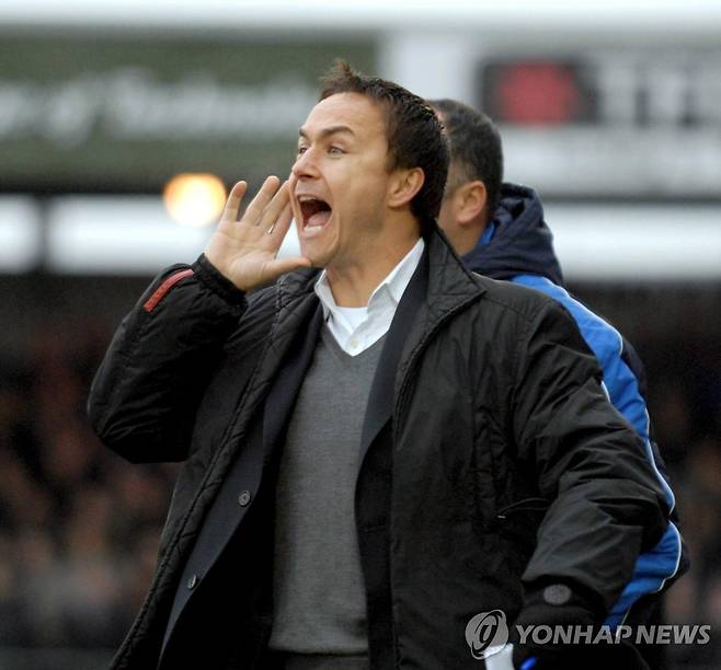 데니스 와이즈의 리즈 유나이티드 감독 시절 [EPA=연합뉴스]