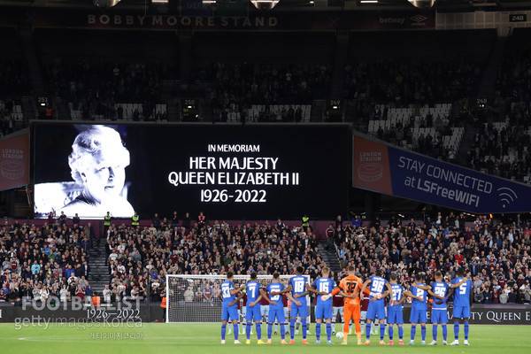 엘리자베스 2세 여왕 서거 추모. 게티이미지코리아