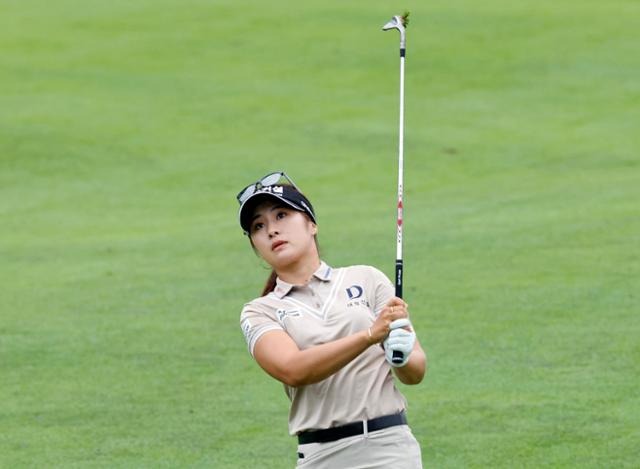 LPGA 투어 크로거 퀸 시티 챔피언십에서 4위로 마무리 한 이정은. 신시내티=AP 연합뉴스