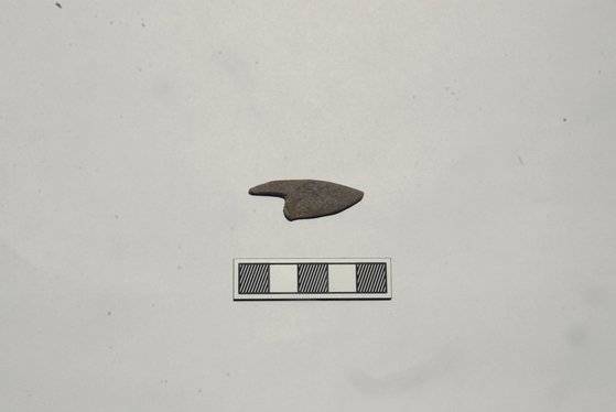 서울 암사동 유적에서 출토된 화살촉. 서울 암사동 유적 제공