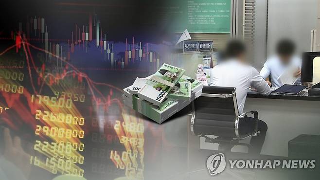 주식 매각 (CG) [연합뉴스TV 제공]