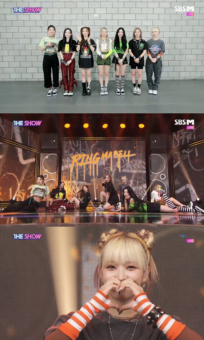 ‘더쇼’ 빌리가 강렬한 무대 퍼포먼스를 펼쳤다.사진=SBS MTV ‘더쇼’ 방송캡처