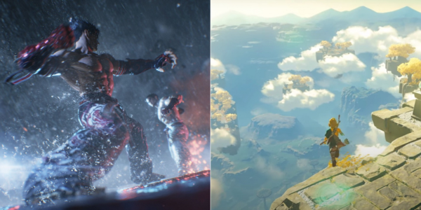 게이머들의 큰 기대를 받고 있는 철권8(왼쪽)과 젤다의 전설: 티어스 오브 더 킹덤