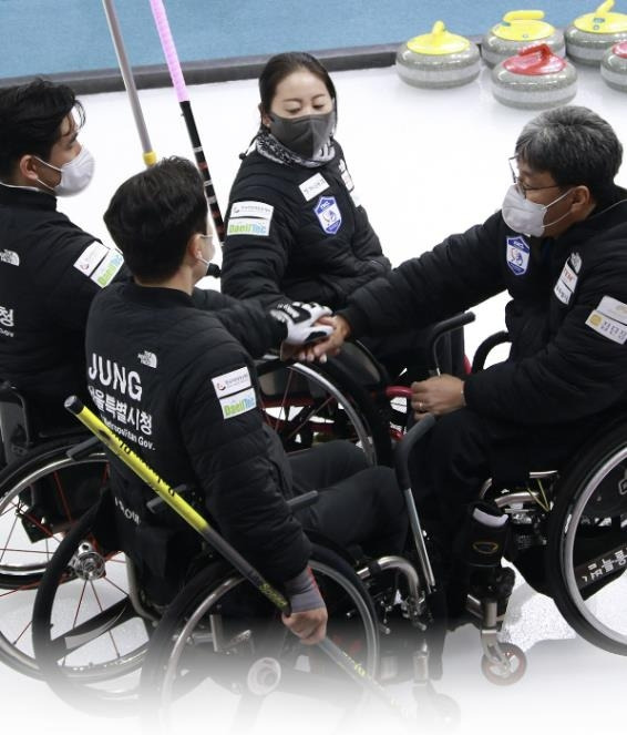 서울시청 휠체어컬링팀 [대한장애인컬링협회 제공. 재배포 및 DB 금지]