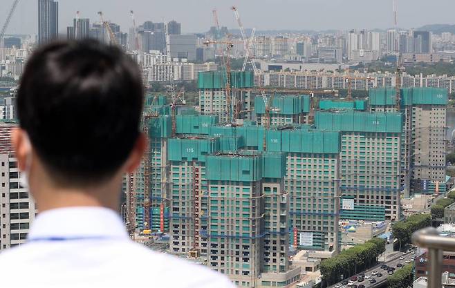 서울 반포구 한 아파트 재건축 건설현장. /사진제공=뉴시스