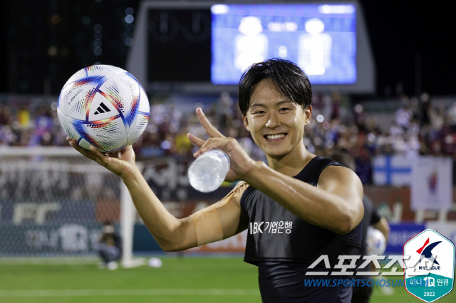 수원 FC 이승우.사진제공=한국프로축구연맹