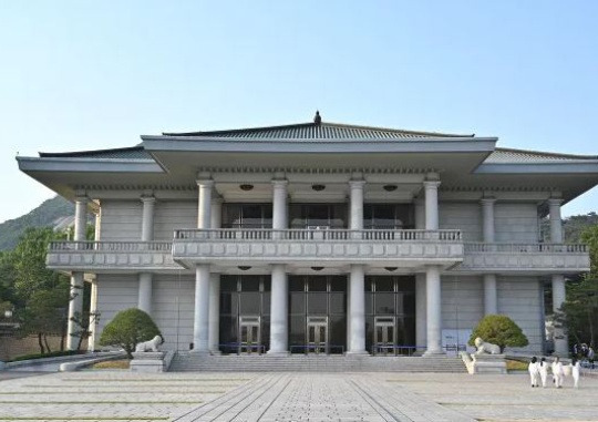 The state guest house in Cheongwadae in Jongno-gu, Seoul, disclosed to the public in May after the launch of the Yoon Suk-yeol government. Courtesy of the Cultural Heritage Administration