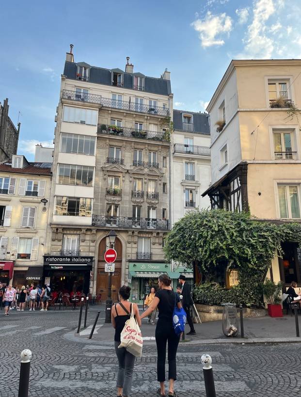 프랑스 파리 몽마르트 언덕 전경. [@hyem_pics]