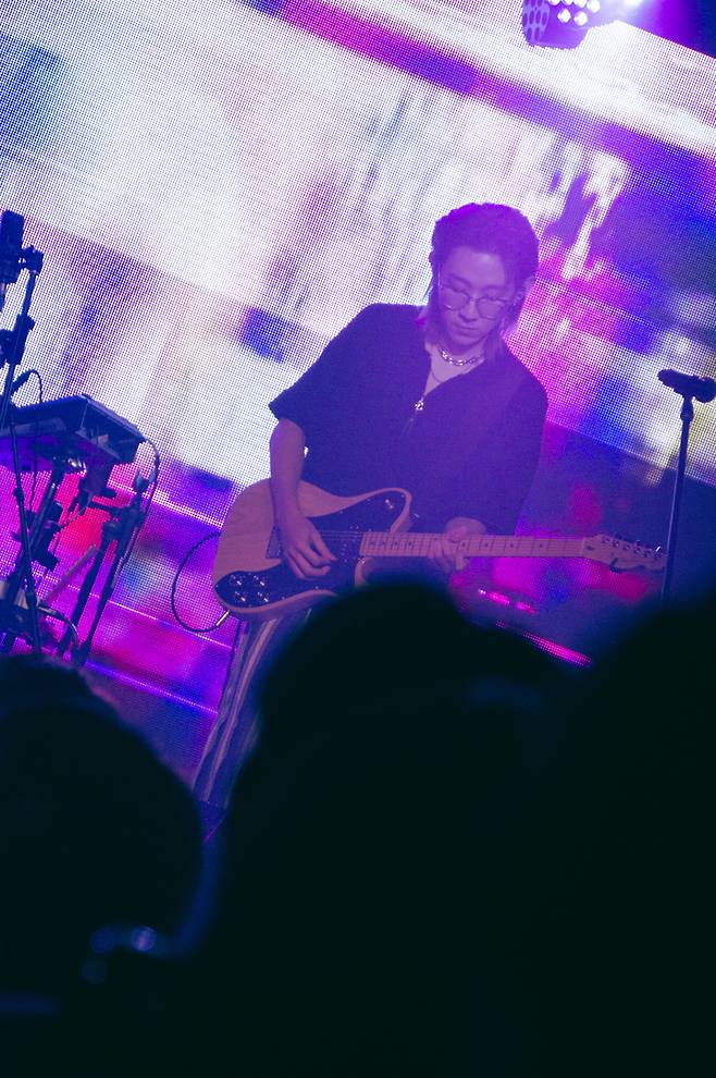 [서울=뉴시스] 너드커넥션 최승원(기타). 2022.09.17. (사진 = 유어썸머 제공) photo@newsis.com *재판매 및 DB 금지