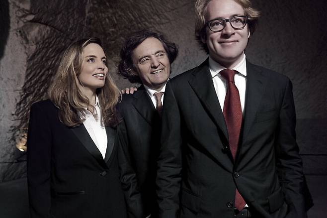 왼쪽부터 비탈리에, 피에르 엠마뉴엘, 클로비스