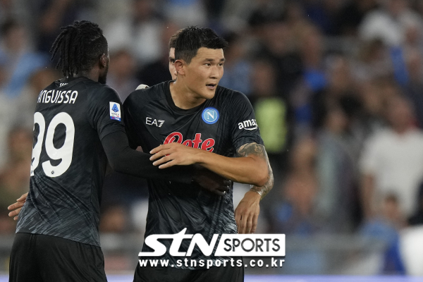 SSC 나폴리 센터백 김민재. 사진|뉴시스/AP