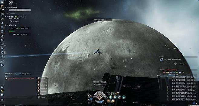 이브온라인 게임화면