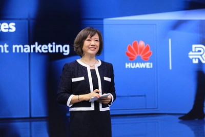 Jacqueline Shi, President of Huawei Cloud's Global Marketing and Sales Service (PRNewsfoto/HUAWEI CLOUD)