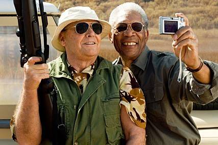 2008년 개봉한 영화 '버킷리스트: 죽기 전에 꼭 하고 싶은 것들'의 한 장면. '버킷 리스트'의 순화어는 '소망 목록'입니다.