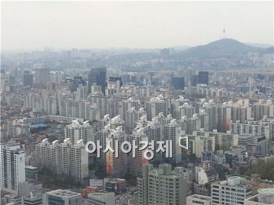 아파트 밀집지역(자료사진)