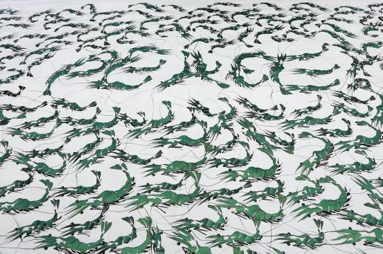 최창원 청운대학교 교수가 그린 바다새우. 사진=청운대 제공