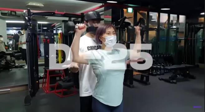 신봉선 운동 '셀럽파이브' 유튜브 캡쳐