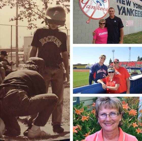 저지 부부와 함께 찍은 사진. 애런 저지 인스타그램 갈무리