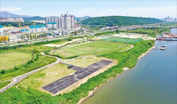 지난해 덕양구 덕은동에 문을 연 고양대덕드론비행장.  고양시 제공