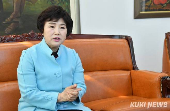 전혜숙 더불어민주당 의원.&nbsp; &nbsp;사진=박효상 기자