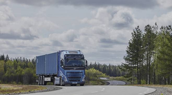 볼보트럭이 오는 2025년 북유럽서 수소트럭 시범 운행에 들어간다. /사진=볼보트럭