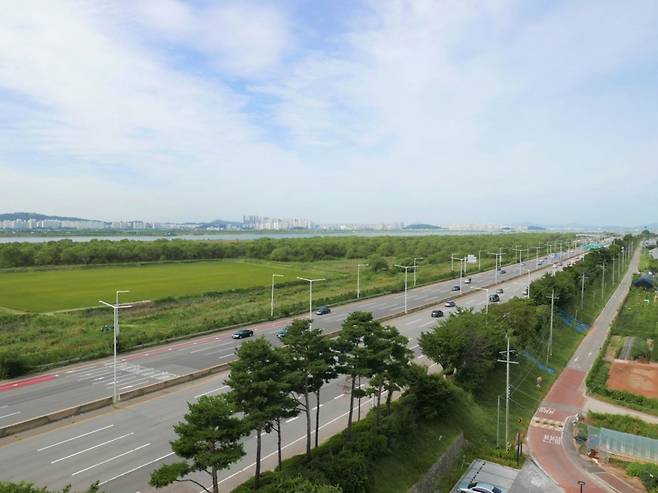 한강하구 장항습지 모습 [고양시 제공, 재판매 및 DB 금지]